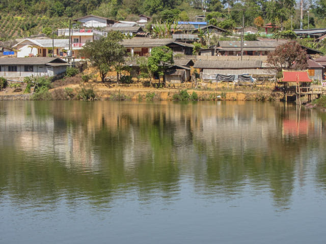 泰國 湄宏順 (Mae Hong Son) 泰緬邊境華人村 - 密窩村 (Ban Rak Thai / Mae Aw) 麗池水庫 (Rich Pool)