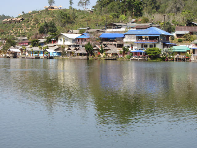 泰國 湄宏順 (Mae Hong Son) 泰緬邊境華人村 - 密窩村 (Ban Rak Thai / Mae Aw) 麗池水庫 (Rich Pool)