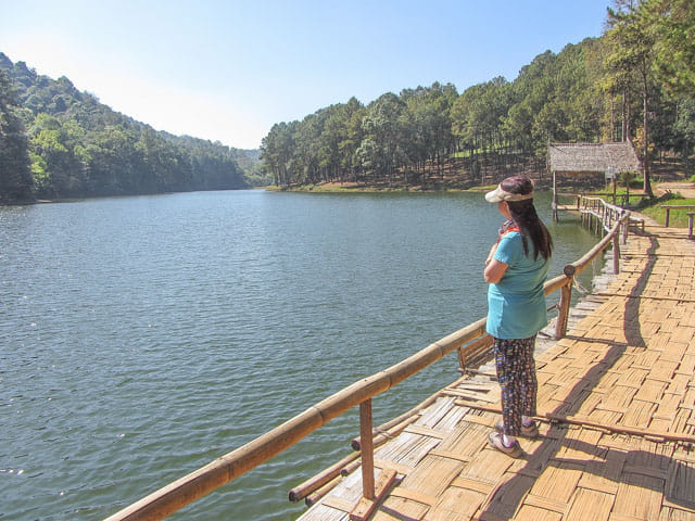 泰國 湄宏順 (Mae Hong Son) 泰緬邊境 - Pang Oung (ปางอุ๋ง) 湖