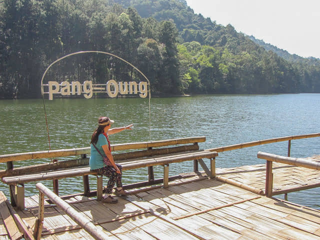 泰國 湄宏順 (Mae Hong Son) 泰緬邊境 - Pang Oung (ปางอุ๋ง) 湖