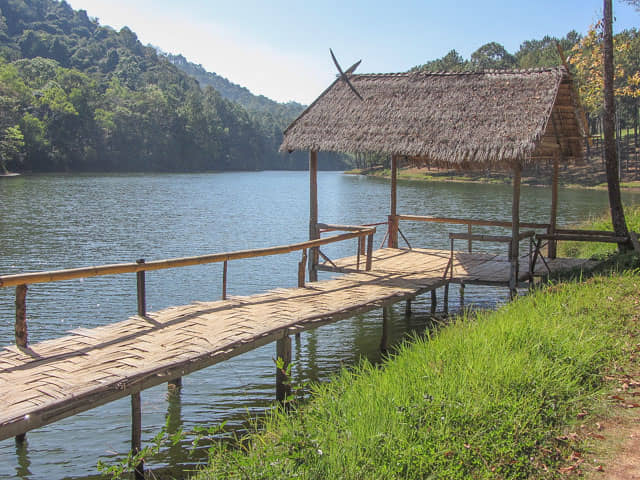 泰國 湄宏順 (Mae Hong Son) 泰緬邊境 - Pang Oung (ปางอุ๋ง) 湖
