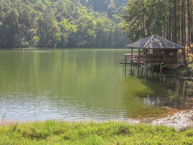 泰國 湄宏順 (Mae Hong Son) 泰緬邊境 - Pang Oung (ปางอุ๋ง) 湖