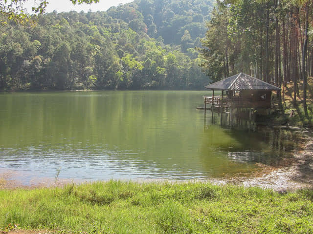 泰國 湄宏順 (Mae Hong Son) 泰緬邊境 - Pang Oung (ปางอุ๋ง) 湖