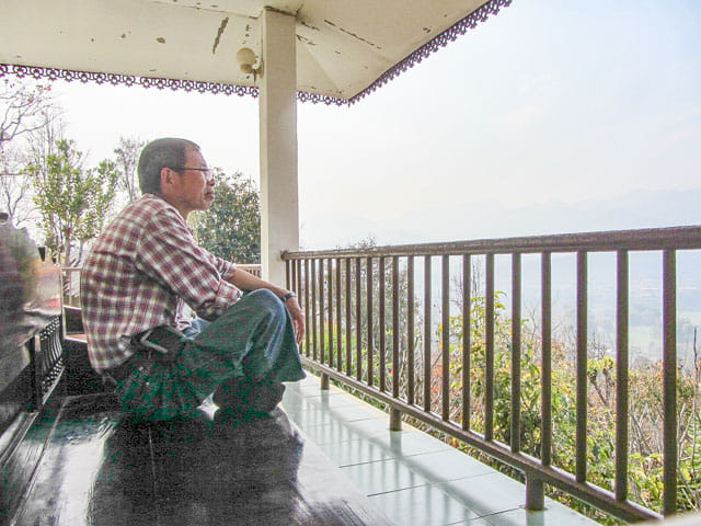 泰國 拜縣 (Pai) 白佛美茵寺 (Chedi Phra That Mae Yen) 展望台