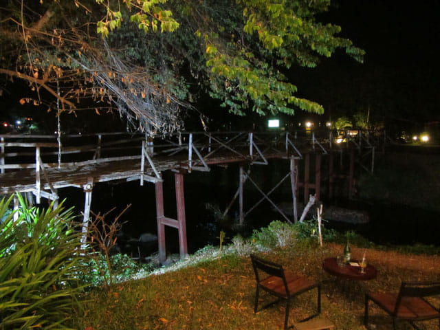 泰國 拜縣 (Pai) 拜縣河夜色