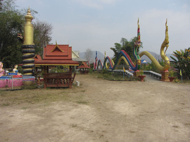 泰國 拜縣 (Pai) 1095公路 泰拍塔納茶冷帕茹尼姑庵堂 (Mae She Thai Patthana Chit Chaloem Phra Kiait)