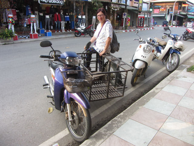泰國 拜縣 (Pai) 電單貨車