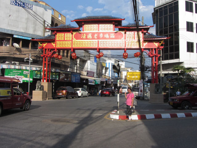 泰國清邁 - 清邁唐人街牌坊