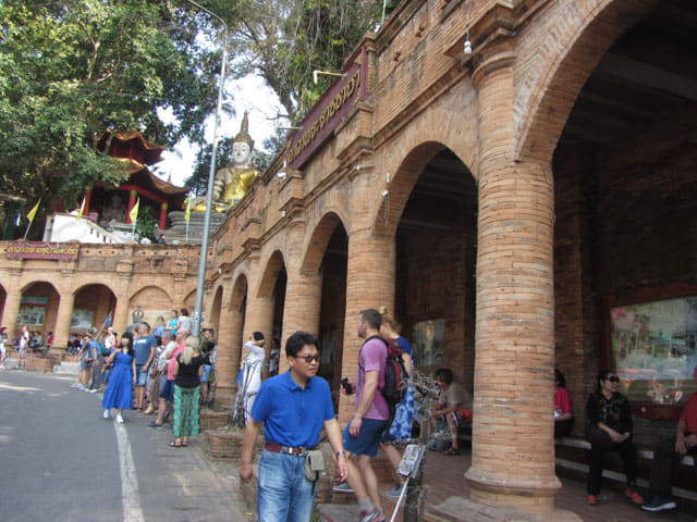 泰國 清邁 素帖寺 (Wat Phra That Doi Suthep) 雙條站
