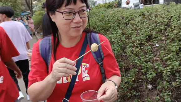 菲律賓馬尼拉 街頭小吃 炸魚蛋