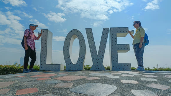 高雄忠烈祠 LOVE