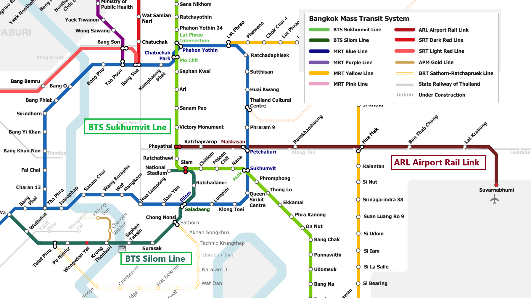 曼谷 BKK 機場往吞武里 王威安亞 (Wongwian Yai)