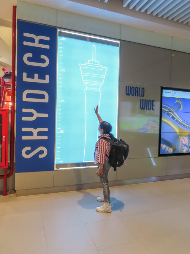 呵叻 Terminal 21 Sky Deck 觀景台