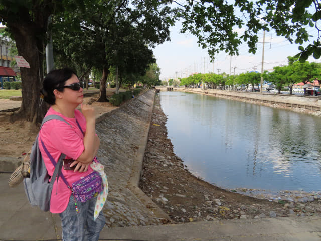 呵叻古城北面護城河