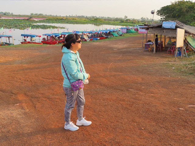 烏隆府紅蓮花海碼頭