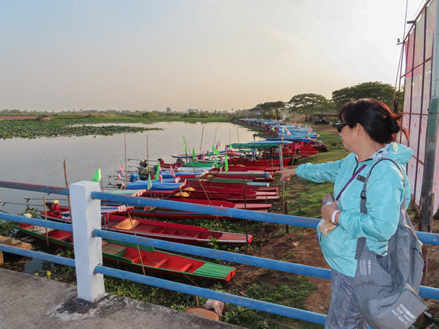 烏隆府紅蓮花海碼頭