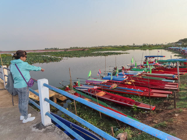 烏隆府紅蓮花海碼頭