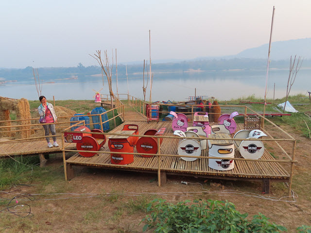 Khong Chiam 湄公河早晨景色