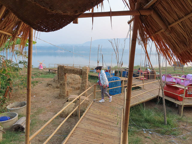 Khong Chiam 湄公河早晨景色