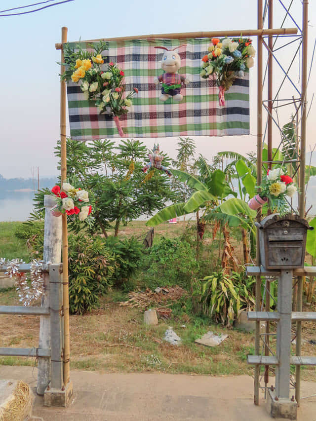 Khong Chiam 湄公河早晨景色