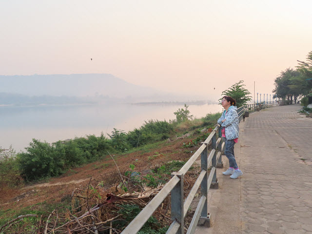 Khong Chiam 湄公河早上景色