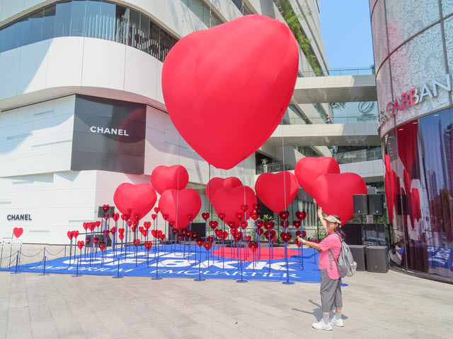 曼谷 EmQuartier 高級大型商場